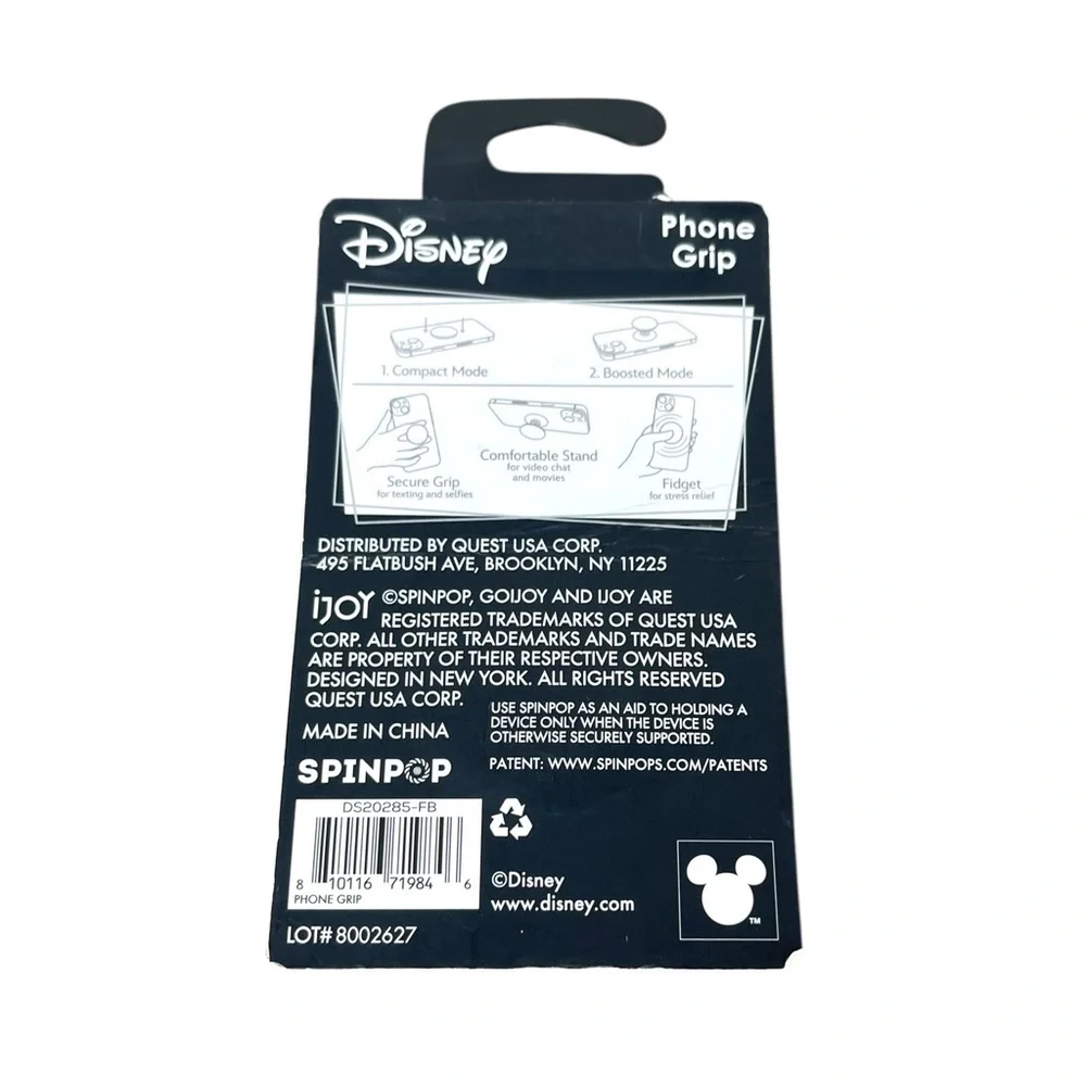 Disney Black and White Phone Grip